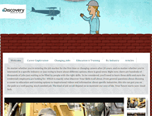 Tablet Screenshot of discoveryourskills.com